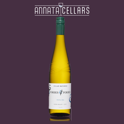 Forbes & Forbes Eden Valley Riesling wine bottle, 2011