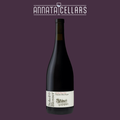 Sokol Blosser 2018 Pinot noir wine bottle, dark glass with label