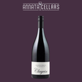 2019 Syrah wine bottle with Clayvin label and black cap