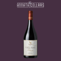 Pinot Noir wine bottle with cream 'Colleen's Paddock' label