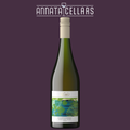 Chardonnay wine bottle, 2023 Margaret River, with cream and green label