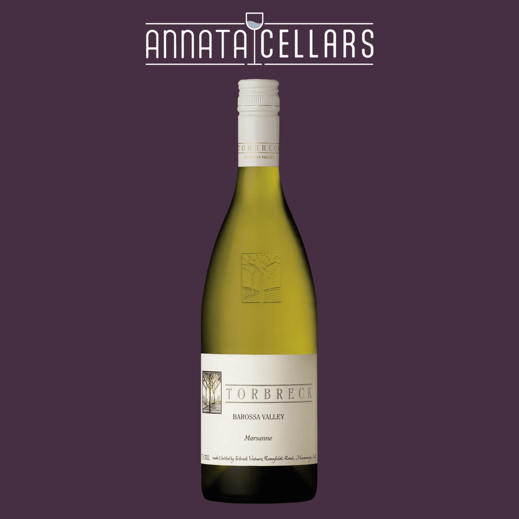 2024 Torbreck Marsanne Barossa Valley wine bottle with pale yellow label