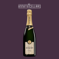 Jacquart Brut Signature NV champagne bottle with gold foil cap and label