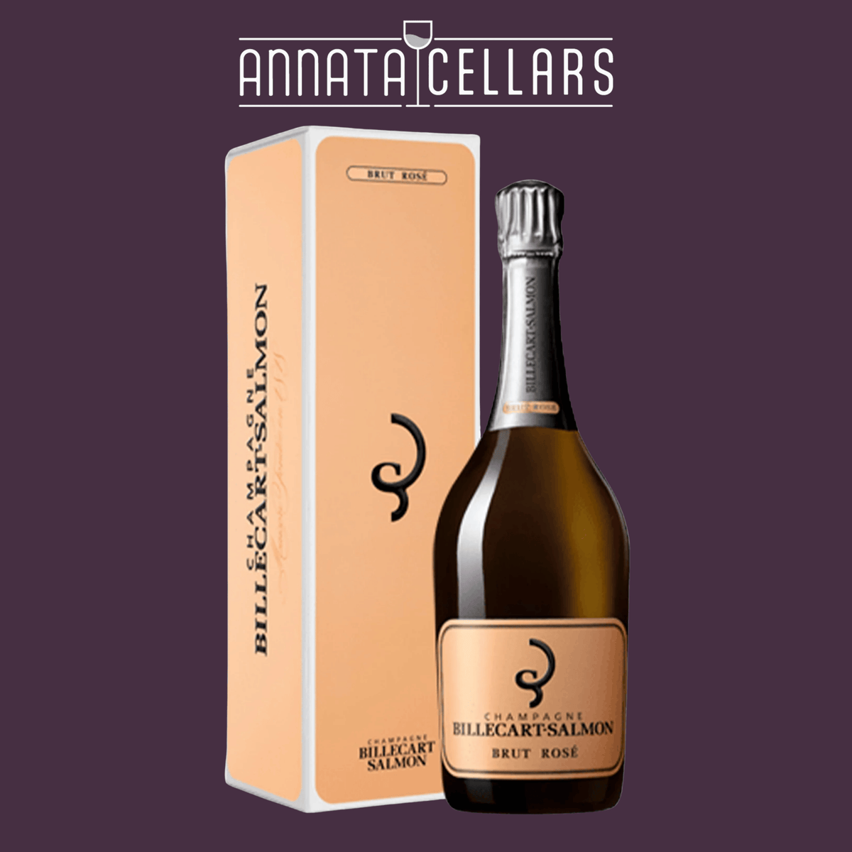 Billecart-Salmon Le Rosé brut rosé champagne bottle with gift box